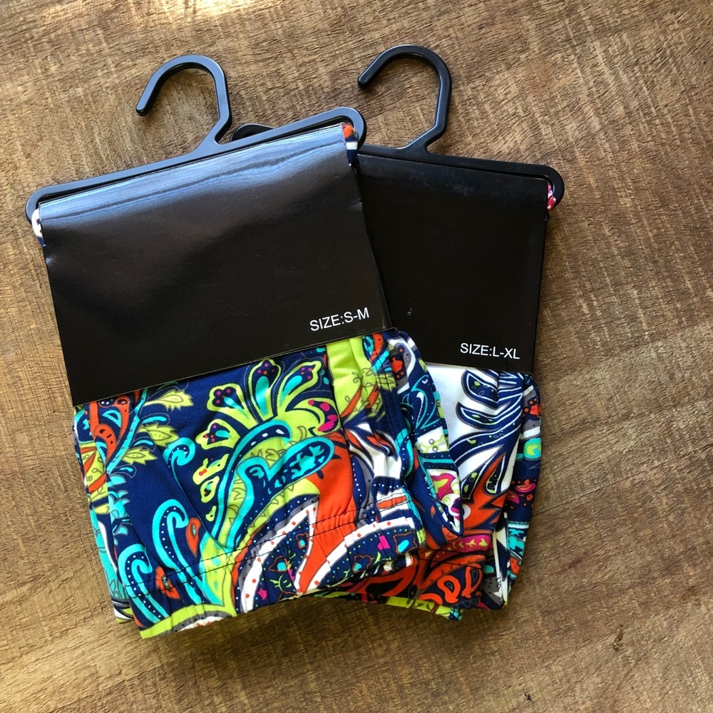 Colorful paisley leggings